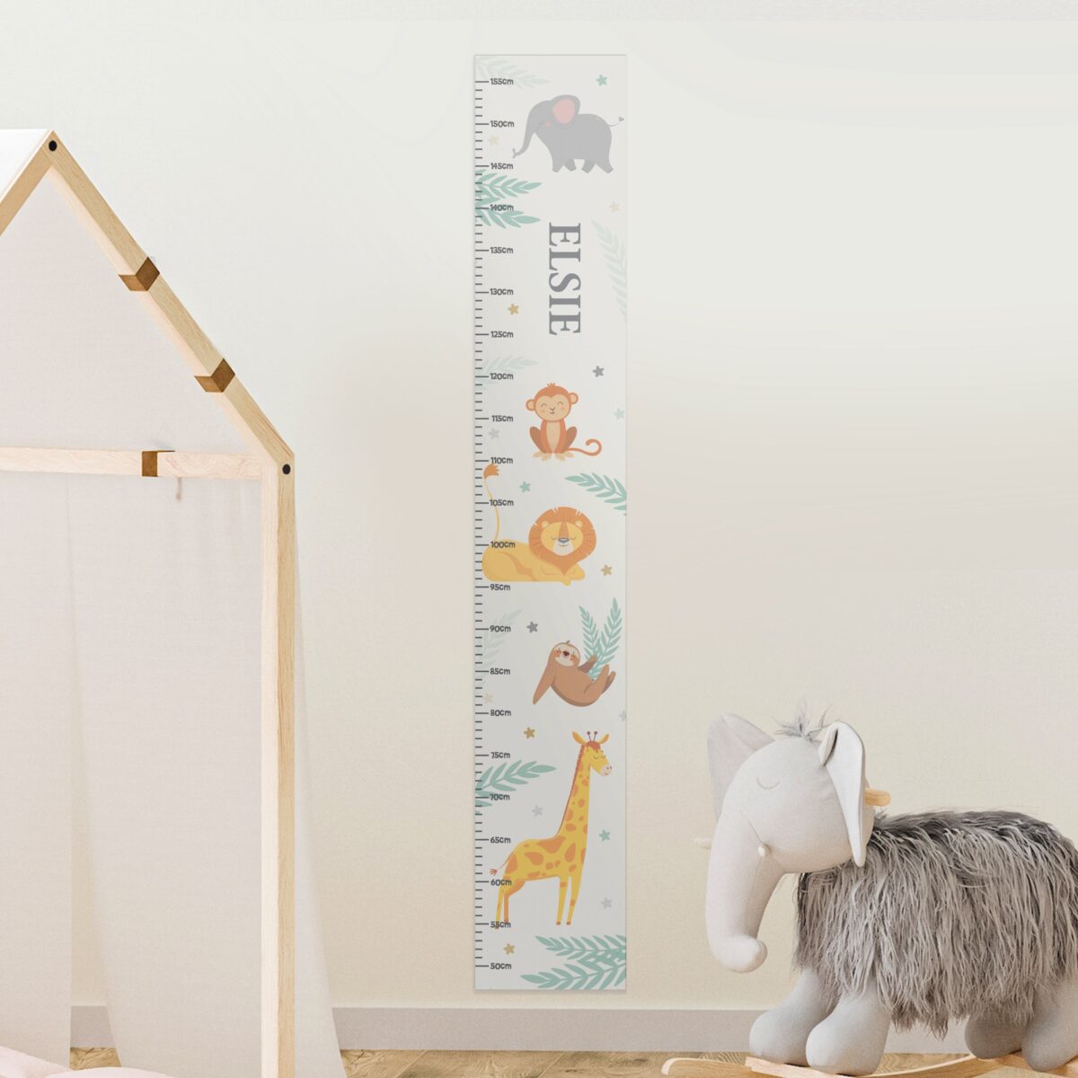 Personalised Animal Height Chart: 2 - Height Charts By Gift Moments