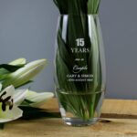 Personalised Anniversary Bullet Vase: 1 - Vases By Gift Moments