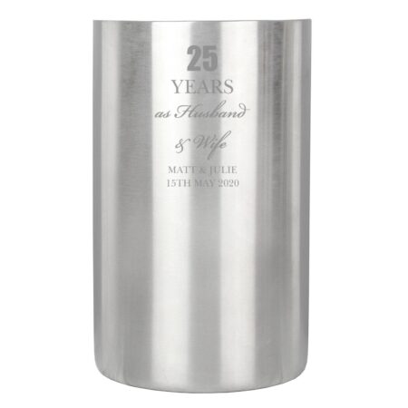 Personalised Anniversary Wine Cooler: 4 - Barware By Gift Moments