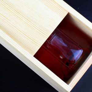 Personalised Anniversary Wooden Wine Bottle Box: 3 - Barware By Gift Moments
