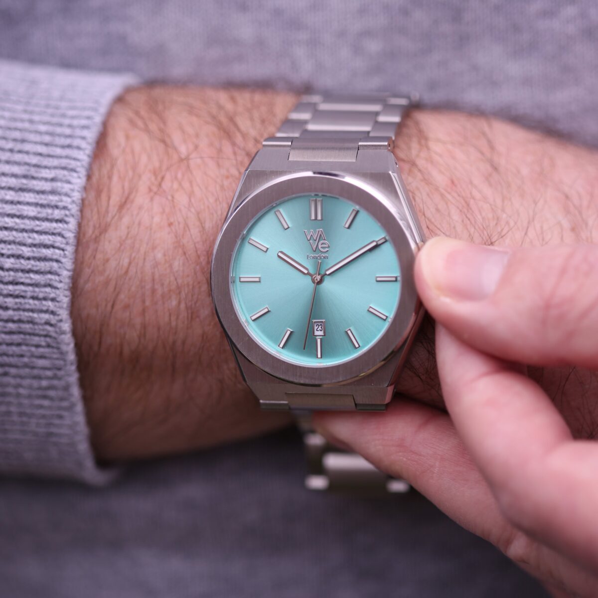 Personalised Architect Wave Watch in Ocean Blue: 5 - Watches By Architect Watches