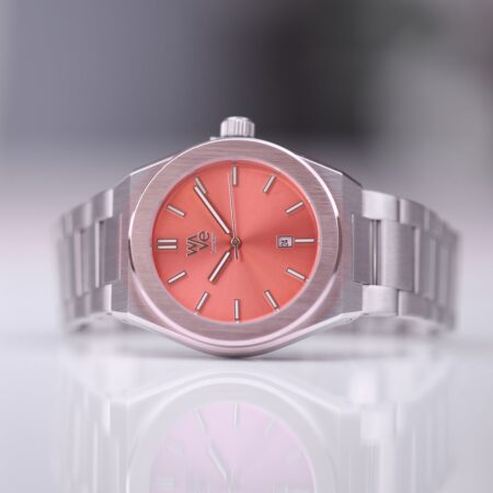Personalised Architect Wave Watch in Peach Breeze: 3 - Watches By Architect Watches