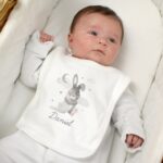 Personalised Baby Bunny Bib: 1 - Baby Clothing By Gift Moments