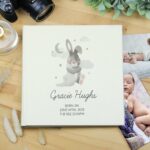 Personalised Baby Bunny Square Photo Album: 1 - Photo Albums By Gift Moments