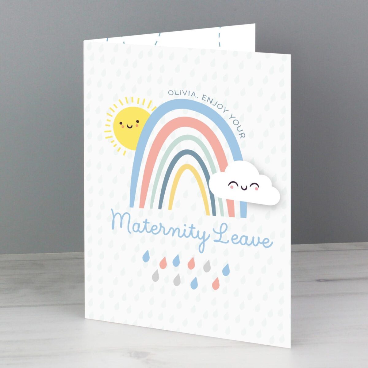 Personalised Baby Shower and New Baby Card: 2 - Greeting Cards By Gift Moments