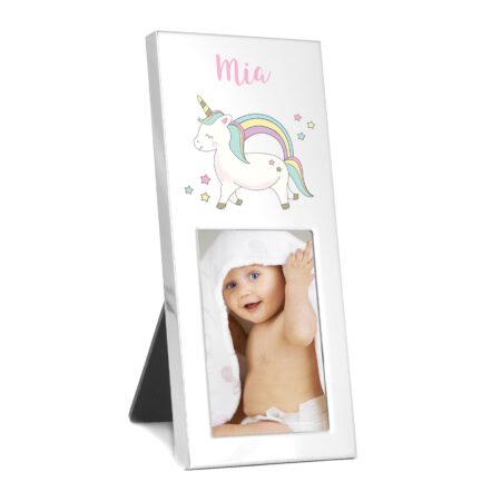 Personalised Baby Unicorn 2x3 Photo Frame: 2 - Photo Frames By Gift Moments