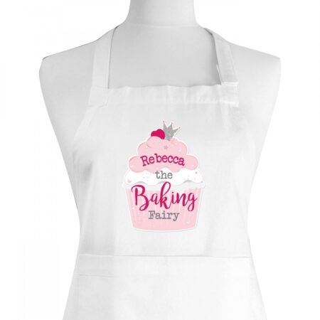 Personalised Baking Fairy Childrens Apron: 3 - Aprons By Gift Moments
