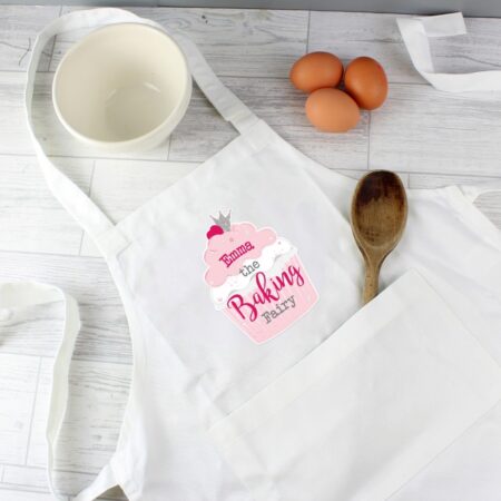 Personalised Baking Fairy Childrens Apron: 1 - Aprons By Gift Moments