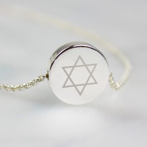 Personalised Bat Mitzvah Sentiment Silver Tone Necklace and Box: 3 - Necklaces By Gift Moments