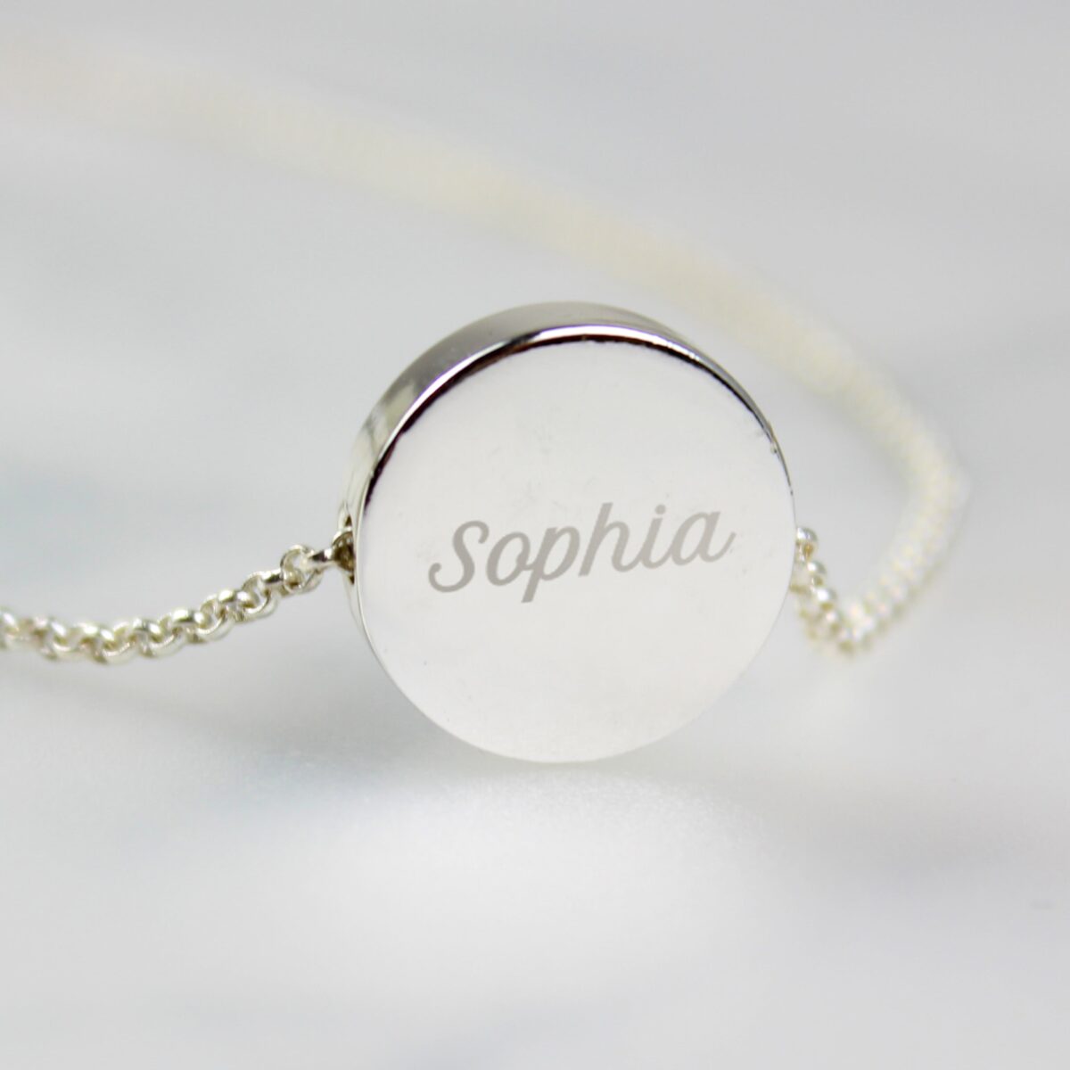 Personalised Bat Mitzvah Sentiment Silver Tone Necklace and Box: 4 - Necklaces By Gift Moments