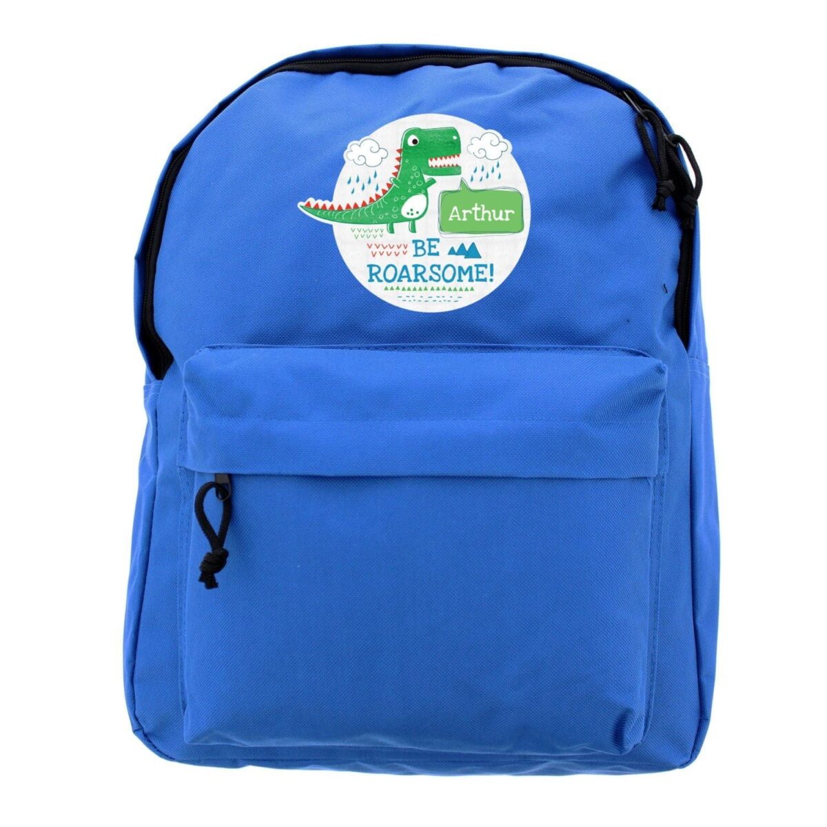Personalised ’Be Roarsome’ Dinosaur Backpack: 3 - Kids Bags By Gift Moments