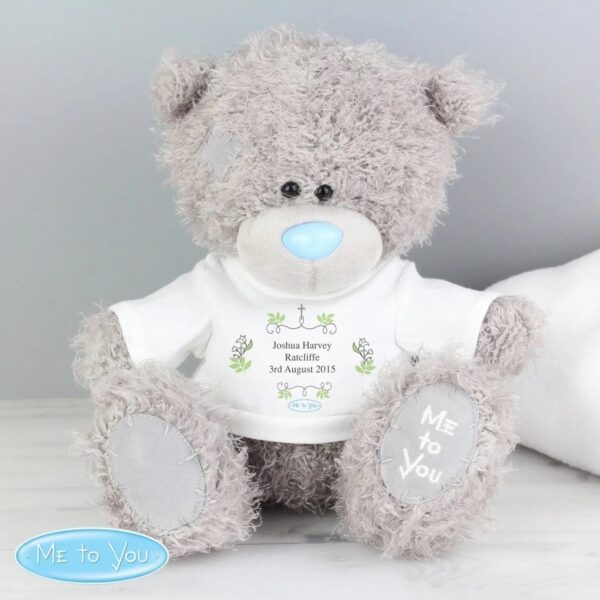 Personalised Me To You Bear Religious Cross: 1 - Teddy Bears & Soft Toys