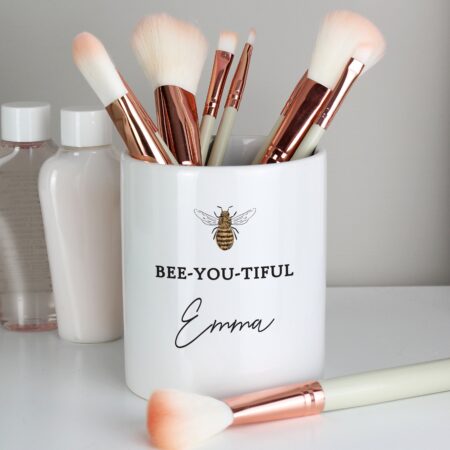 Personalised Bee-u-tiful Ceramic Storage Pot: 1 - Storage By Gift Moments