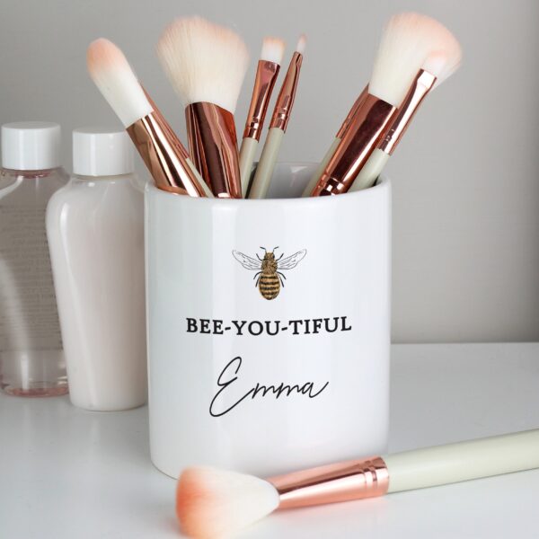 Personalised Bee-u-tiful Ceramic Storage Pot: 1 - Storage By Gift Moments