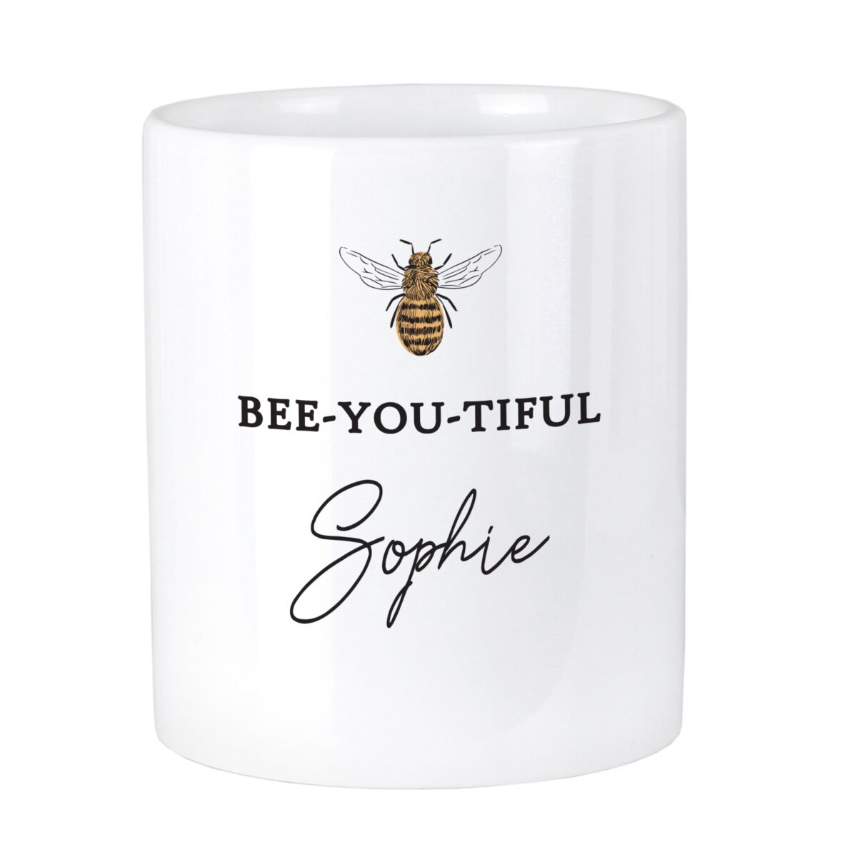 Personalised Bee-u-tiful Ceramic Storage Pot: 2 - Storage By Gift Moments