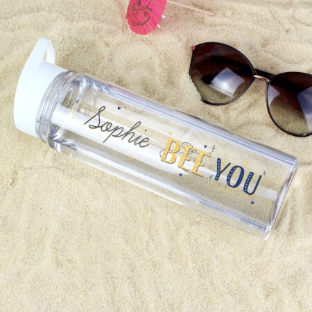 Personalised Bee You Water Bottle: 3 - Water Bottles By Gift Moments