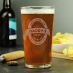 Personalised Beer Label Pint Glass: 1 - Beer Glasses By Gift Moments