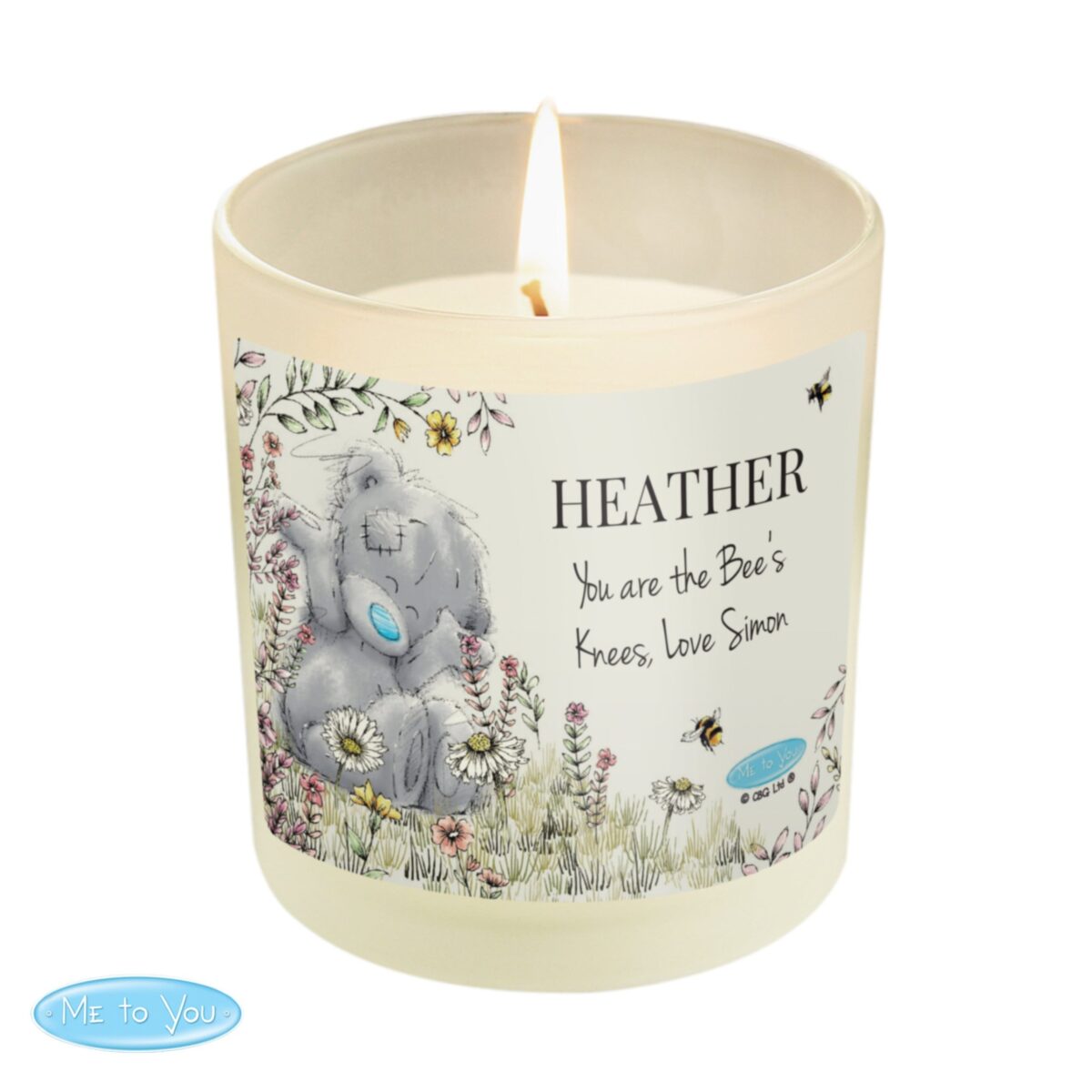 Personalised Me to You Bees Scented Jar Candle: 5 - Candles