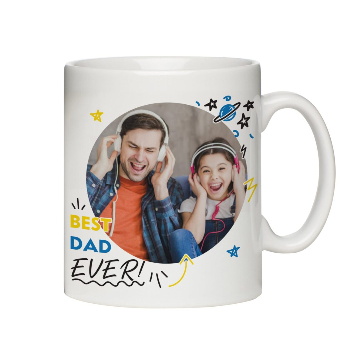Personalised Best Ever Photo Upload Mug: 3 - Mugs By Gift Moments