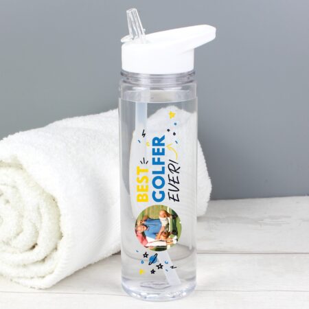Personalised Best Ever Photo Upload Water Bottle: 4 - Water Bottles By Gift Moments