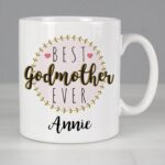 Personalised ’Best Godmother’ Mug: 1 - Mugs By Gift Moments
