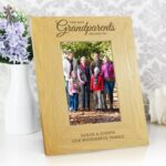Personalised The Best Grandparents 6x4 Photo Frame: 1 - Photo Frames By Gift Moments