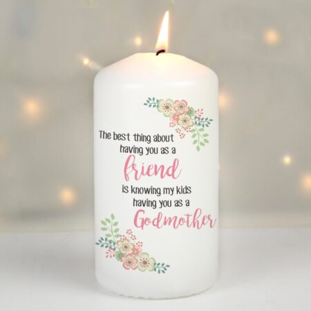 Personalised The Best Thing Pillar Candle: 4 - Candles By Gift Moments