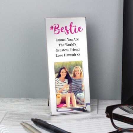 Personalised #Bestie 2x3 Photo Frame: 2 - Photo Frames By Gift Moments