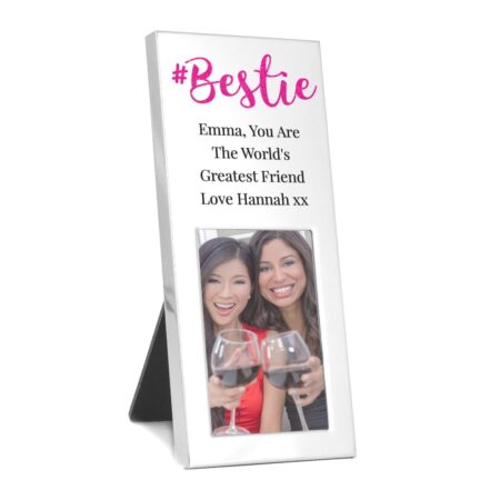 Personalised #Bestie 2x3 Photo Frame: 3 - Photo Frames By Gift Moments
