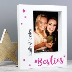 Personalised Besties 5x7 Box Photo Frame: 1 - Photo Frames By Gift Moments