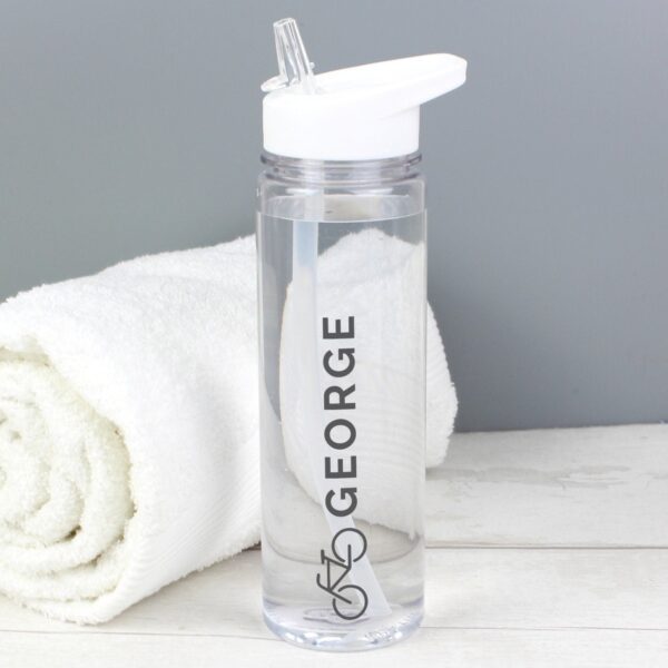 Personalised Bicycle Water Bottle: 1 - Water Bottles By Gift Moments