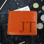 Personalised Big Initials Tan Leather Wallet: 1 - Wallets & Money Clips By Gift Moments