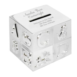 Personalised Big Name ABC Money Box: 2 - Money Boxes By Gift Moments