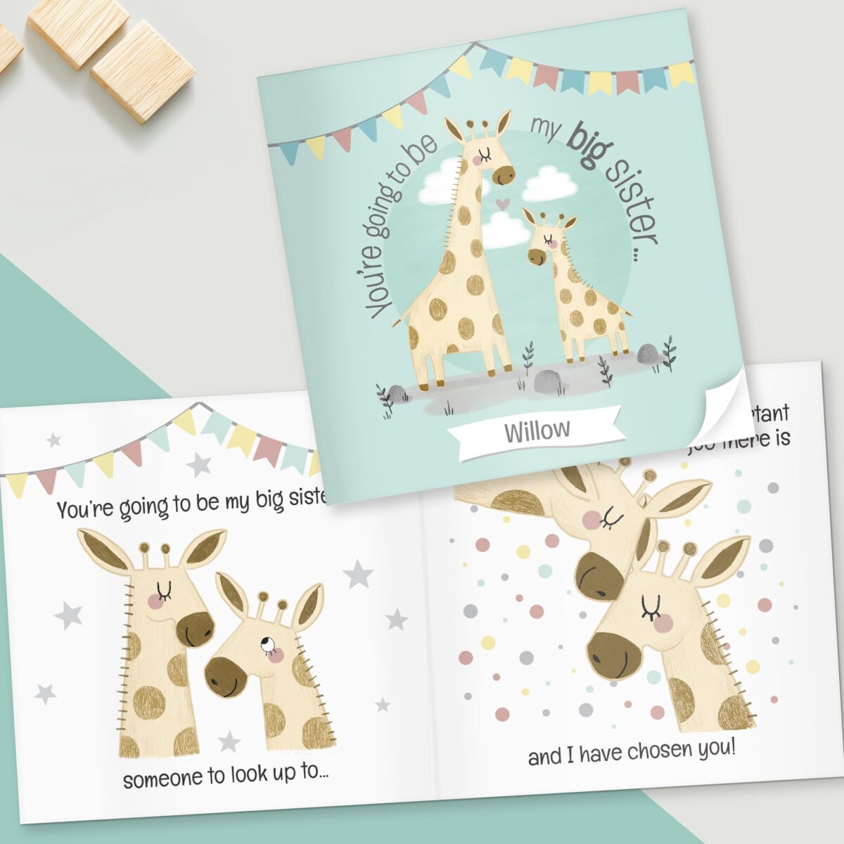Personalised Big Sister Story Book: 2 - Books By Gift Moments