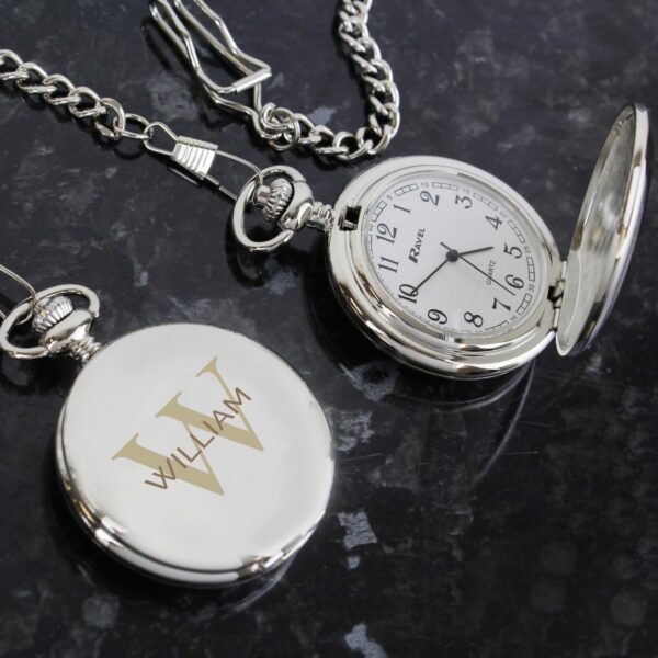 Personalised Birthday Big Age Pocket Fob Watch: 2 - Watches By Gift Moments