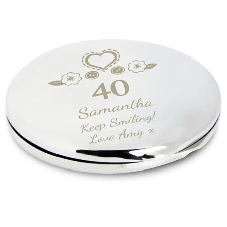 Personalised Birthday Craft Compact Mirror: 5 - Compact Mirrors By Gift Moments