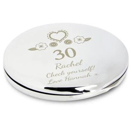Personalised Birthday Craft Compact Mirror: 4 - Compact Mirrors By Gift Moments