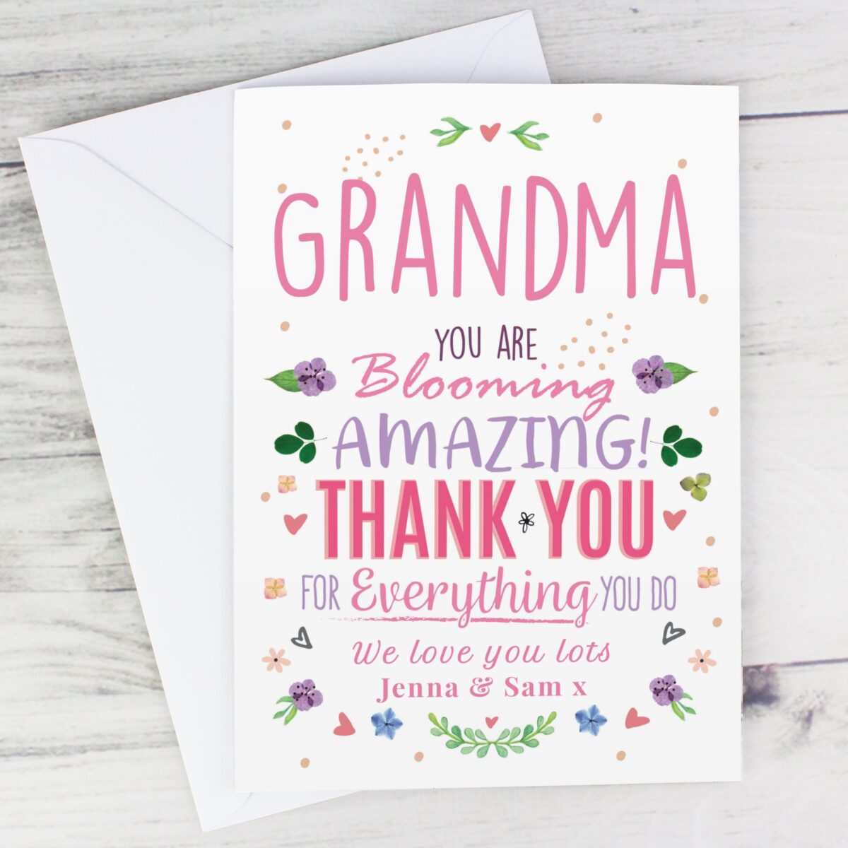 Personalised You Are Blooming Amazing Card: 1 - Greeting Cards By Gift Moments