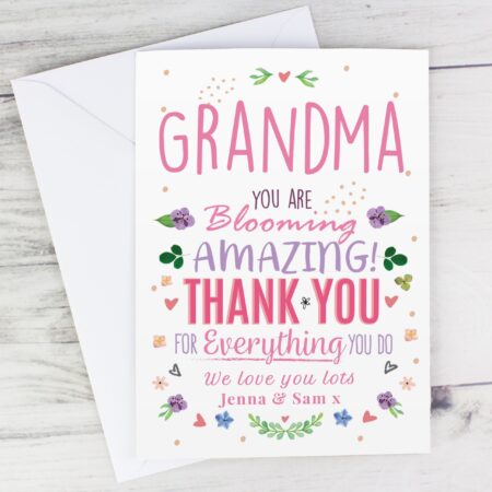 Personalised You Are Blooming Amazing Card: 1 - Greeting Cards By Gift Moments