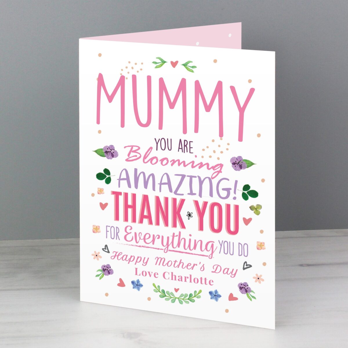 Personalised You Are Blooming Amazing Card: 2 - Greeting Cards By Gift Moments