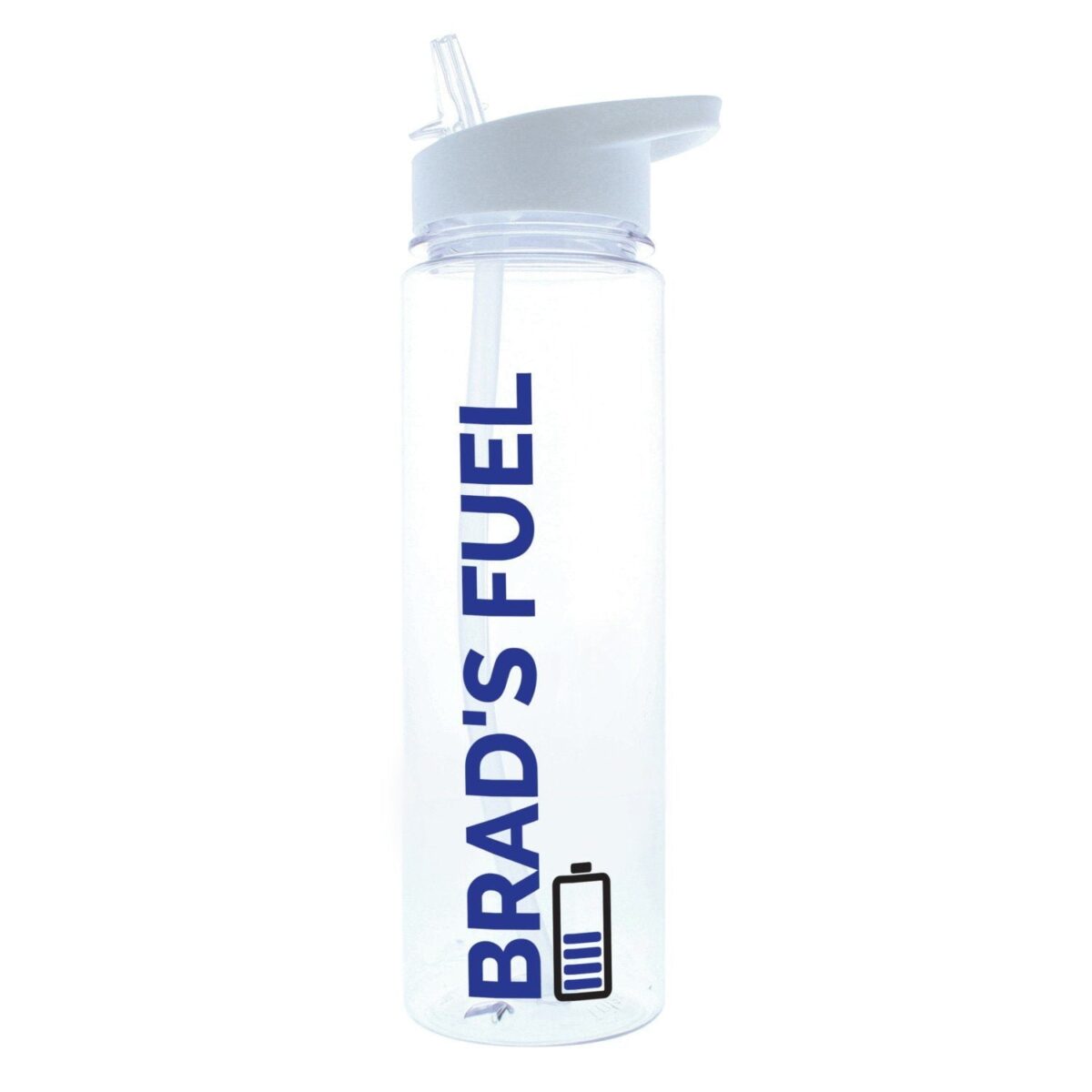 Personalised Blue Fuel Water Bottle: 3 - Water Bottles By Gift Moments