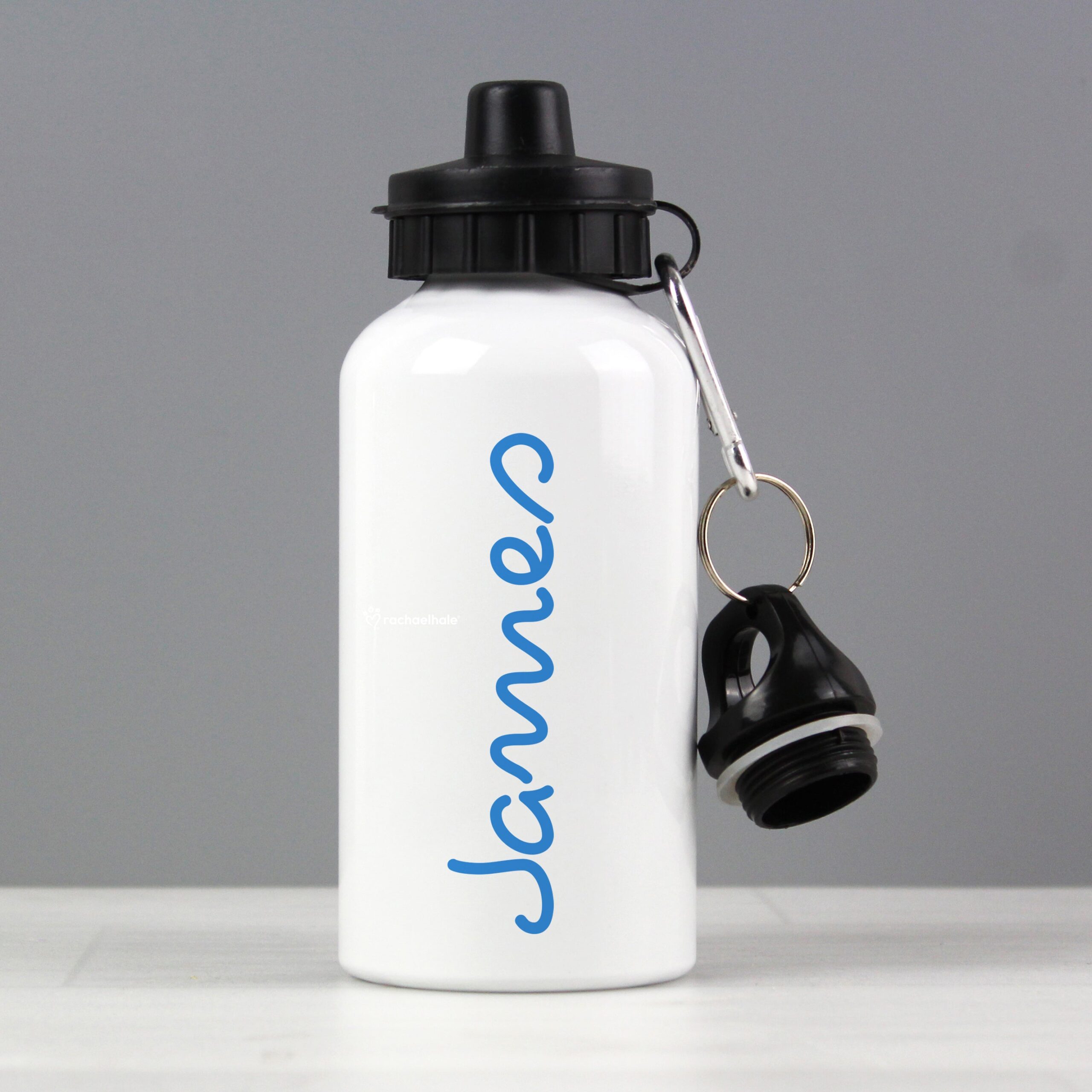 Personalised Blue Name Drinks Bottle: 1 - Kids Bottles By Gift Moments