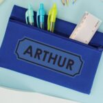 Personalised Blue Pencil Case: 1 - Pencil Cases & Sets By Gift Moments