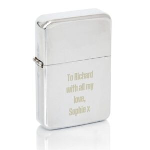 Personalised Bold Font Lighter: 2 - Smoking Accessories By Gift Moments