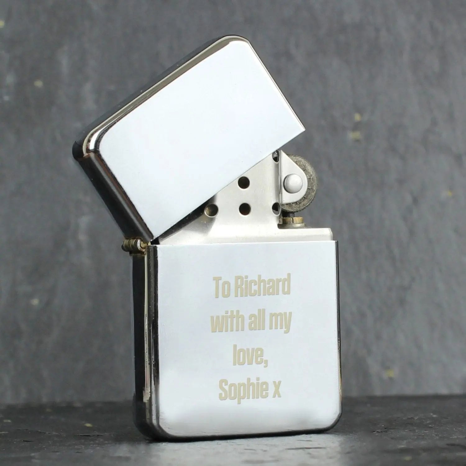 Personalised Bold Font Lighter: 1 - Smoking Accessories By Gift Moments