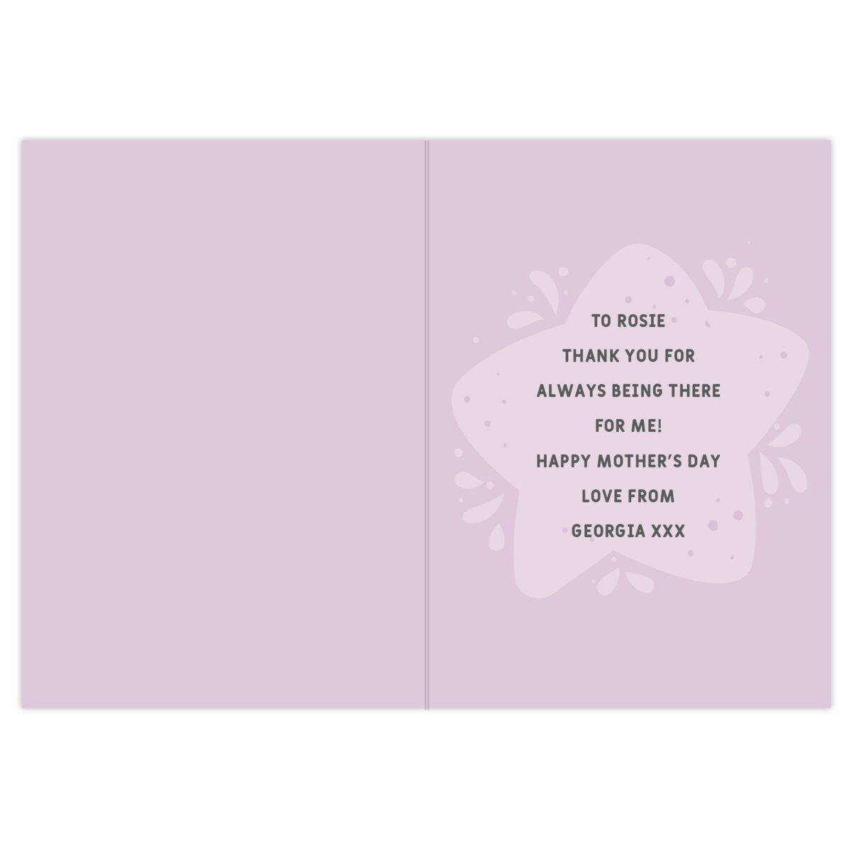 Personalised To My Bonus Mum Card: 3 - Greeting Cards By Gift Moments