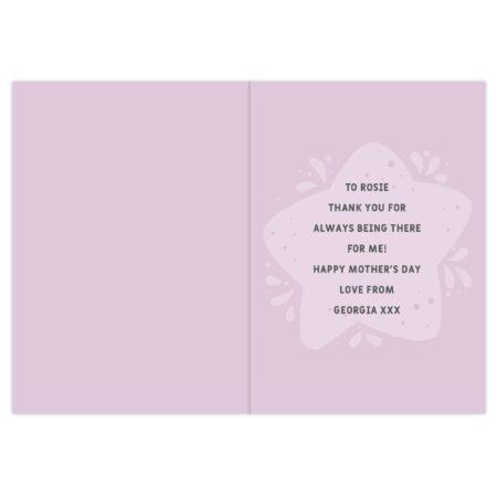 Personalised To My Bonus Mum Card: 3 - Greeting Cards By Gift Moments