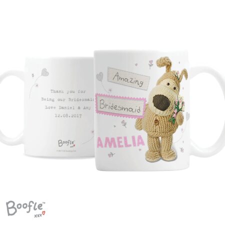 Personalised Boofle Female Wedding Mug: 4 - Mugs By Boofle