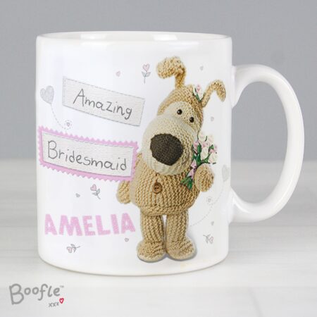 Personalised Boofle Female Wedding Mug: 1 - Mugs By Boofle