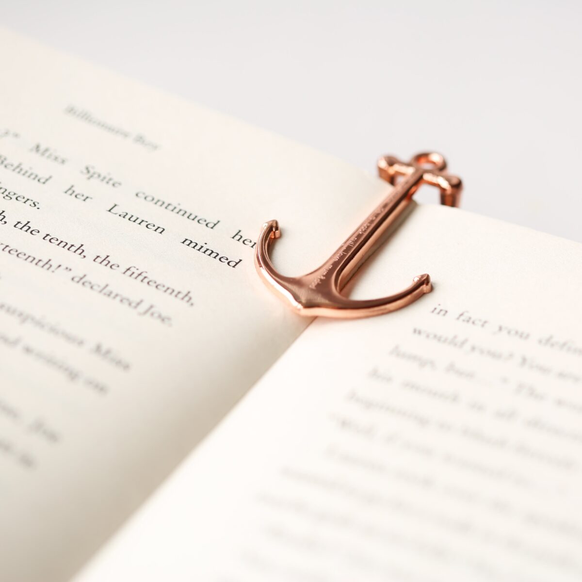 Personalised Book Anchors: 10 - Bookmarks By Gift Moments